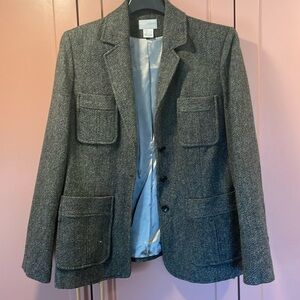 Herringbone wool jacket